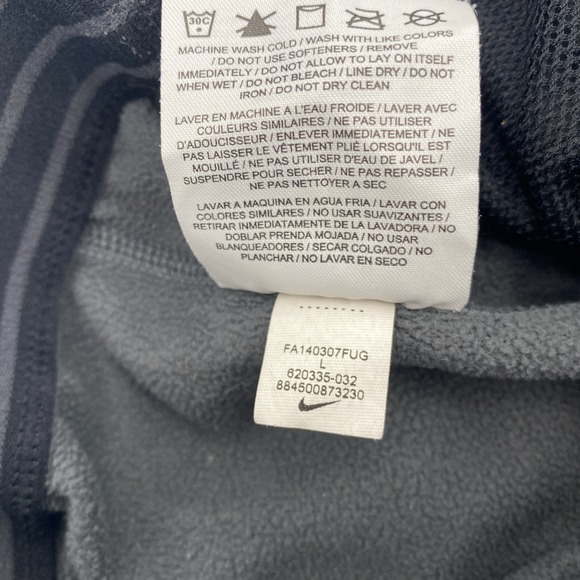 Nike Pants Mens Large Black Therma Fit Training Joggers Ankle Zips Athleisure - Picture 8 of 14